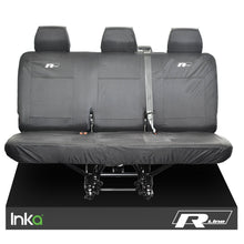 Load image into Gallery viewer, VW Transporter T6.1,T6,T5.1 Kombi Inka Rear Triple Waterproof Seat Covers Grey
