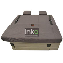 Load image into Gallery viewer, VW California Ocean/Beach Inka Fully Tailored Waterproof Seat Covers With ISOFIX Grey Fits T6.1 , T6 &amp; T5
